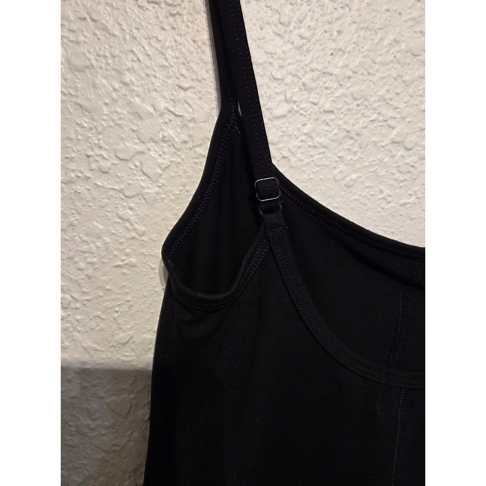Wilfred Free Aritzia Black Flare Leg Jumpsuit XS‎ Adjustable Straps Bell Bottom - Picture 2 of 8